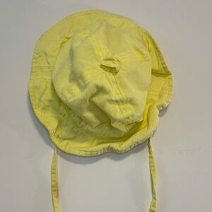 3/$20 Vintage Roma Kids Yellow Cotton Sunhat Bucket Hat Size Baby Toddler